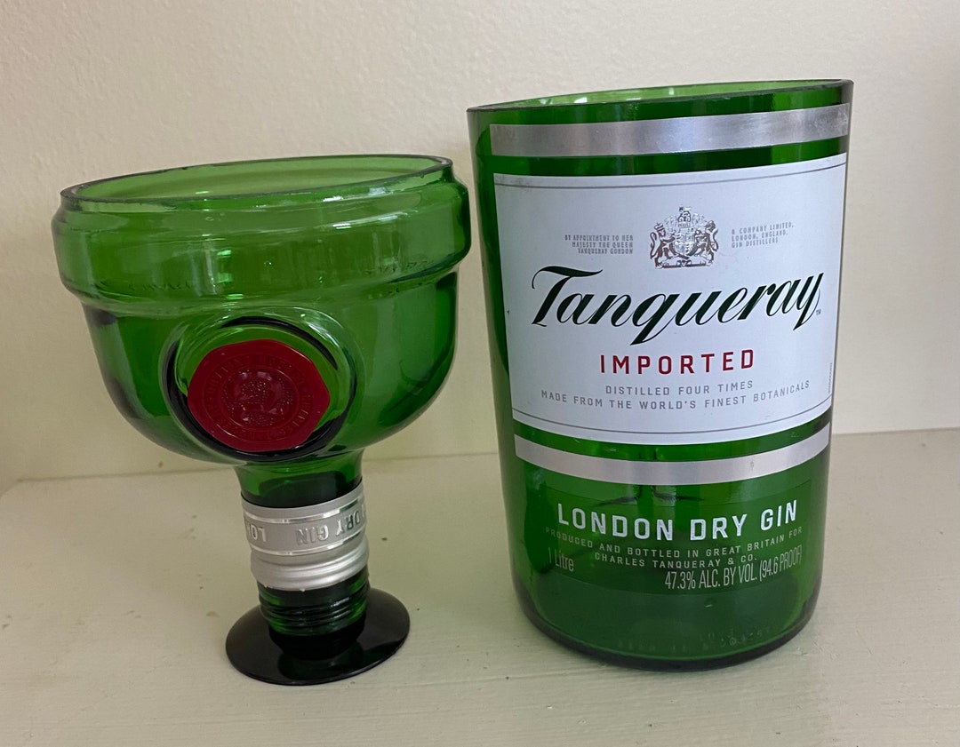 Tanqueray Gin Martini Glass and Mixer Etsy