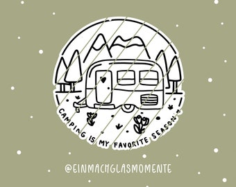 Camper - Plotter en laserbestand in EPS, SVG en DXF
