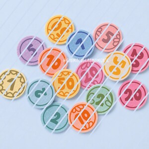 Play money coins - plotter and laser files in EPS, SVG and DXF formats