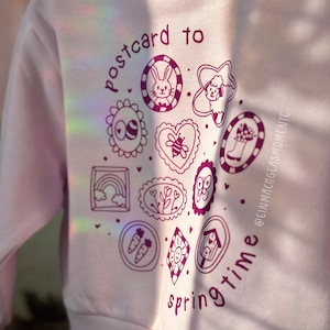 Postcard to Springtime - Plotter- und Laserdatei in EPS, SVG und DXF