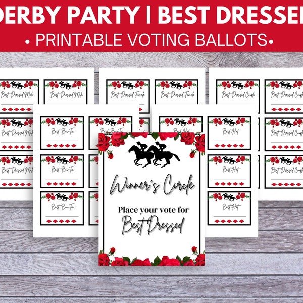 Derby Party Game | Best Dressed