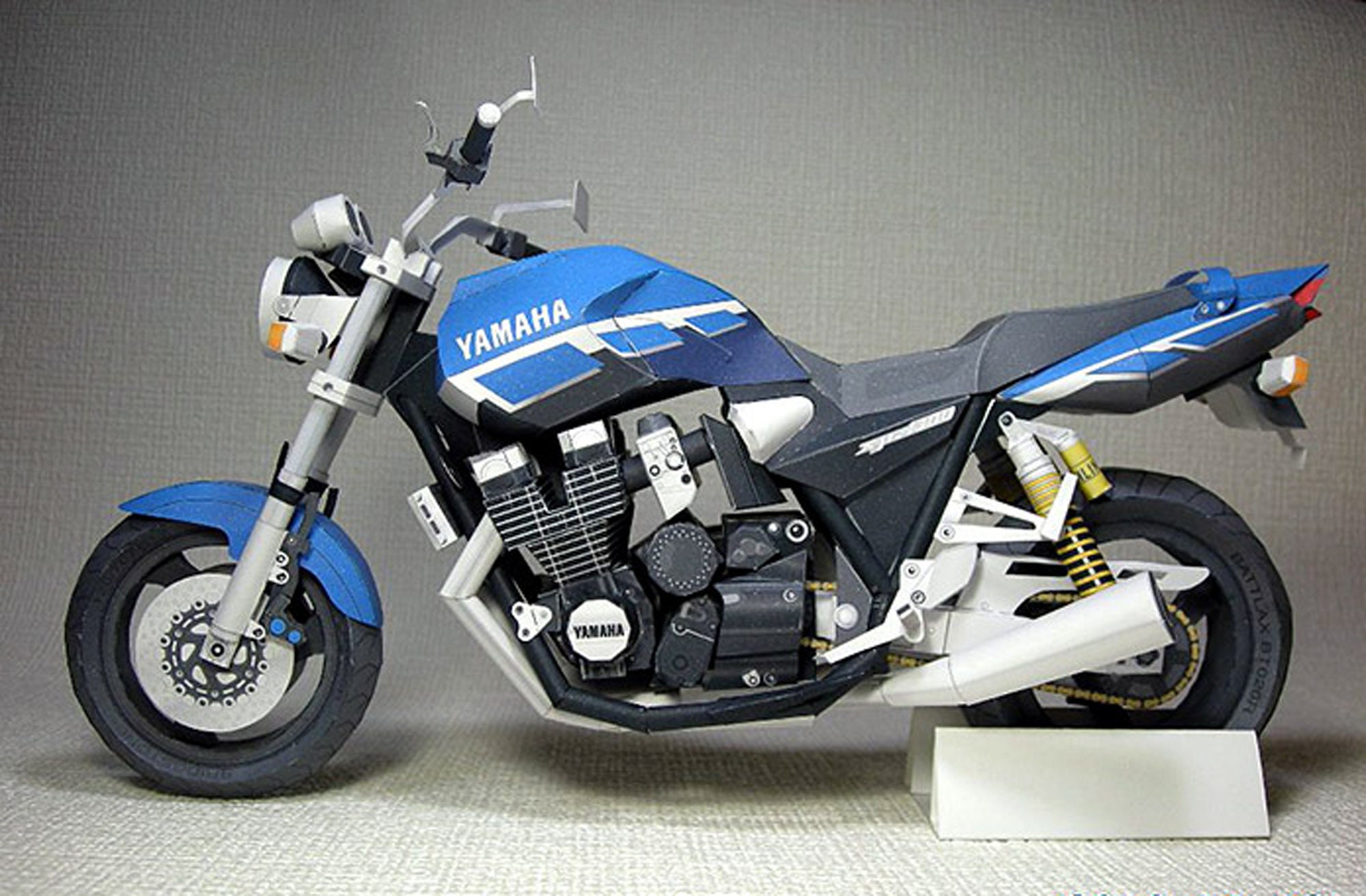 Yamaha XJR1300 Paper Model, 3D Papercraft Template (PDF) - Etsy