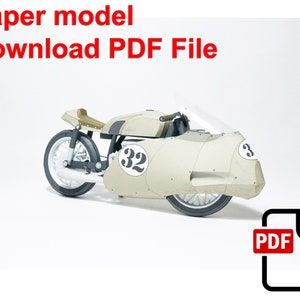 DBF moto2021, PaperCraft, 3D paper model, animal, zoo, paper craft, template PDF, Diy paper model, gift, origami, paper, model, craft