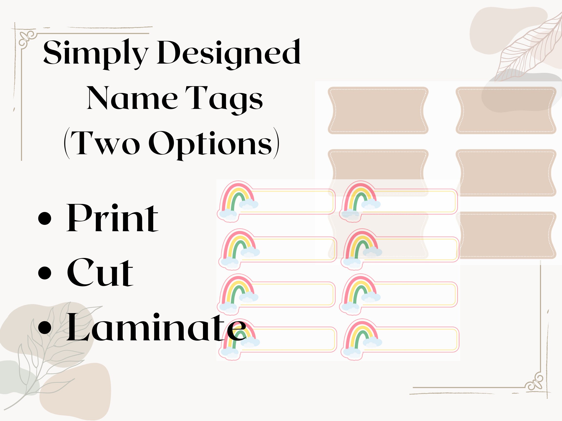 Simple Boho Class Jobs Template Printable Digital Download Elementary Simple Boho Class Jobs Template Printable Digital Download Elementary