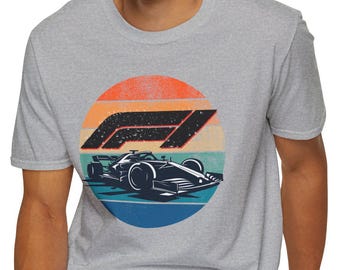 Retro Formula 1 Racing Tee: Vintage Motorsport Graphic T-Shirt