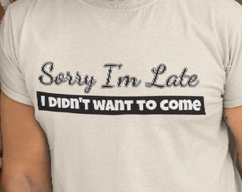 Funny Quote T-Shirt: Introvert Humor, Comfy Cotton Tee