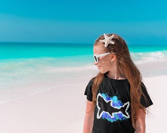 Shark Splash Kids Tee, Fun Ocean T-Shirt for Kids, Summer Beach Wear, Birthday Gift, Adventure Tee, Youth Graphic Shirt