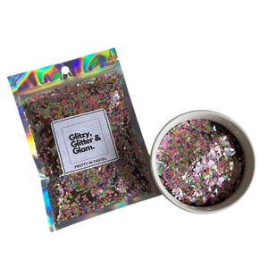 Pretty in Pastel - Chunky Glitter Mix