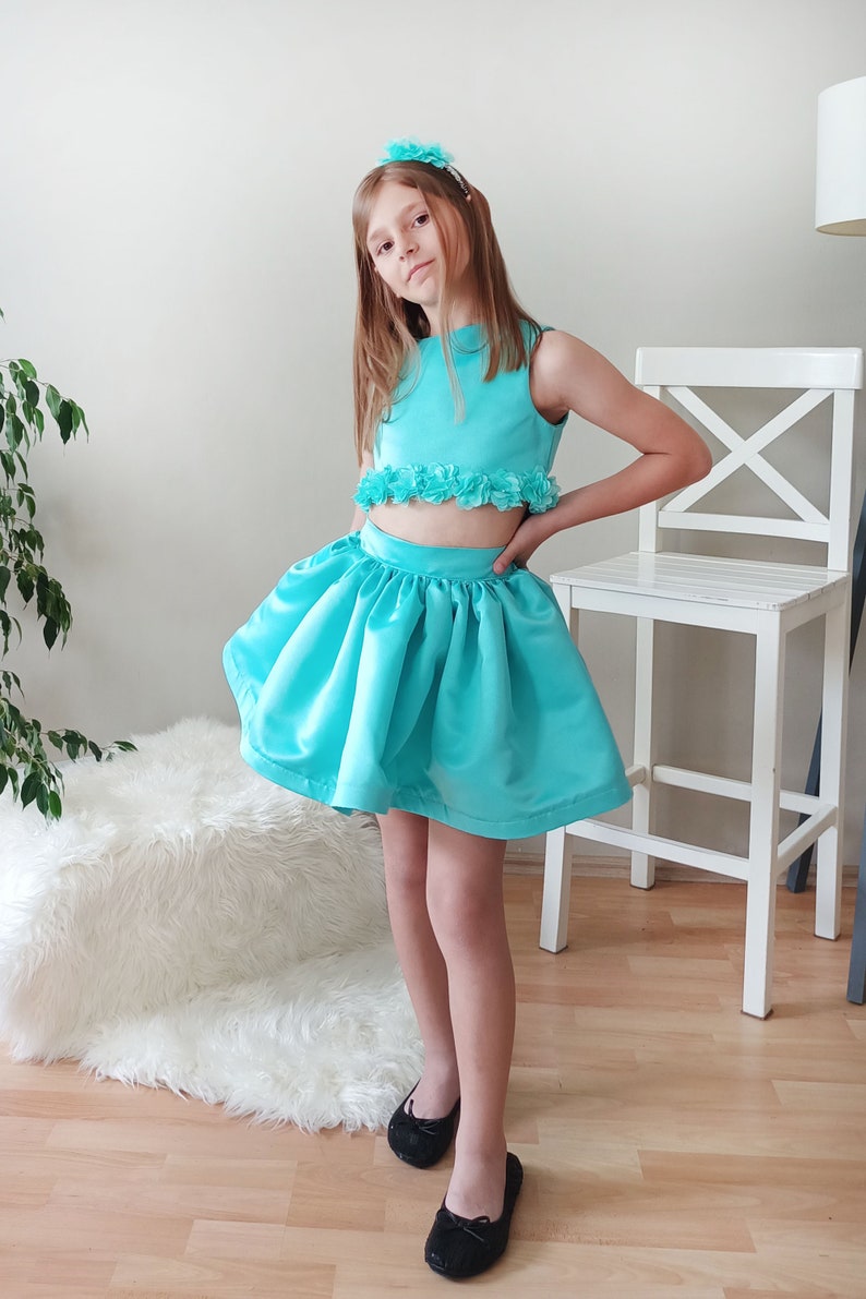 water-green-kids-outfit-water-green-party-dress-birthday-outfit-noel