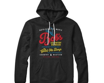 Blues Movie Fleece Sweatshirt Bobs Country Bunker BAR Blues Movie Fleece Sweatshirt Bobs Country Bunker BAR