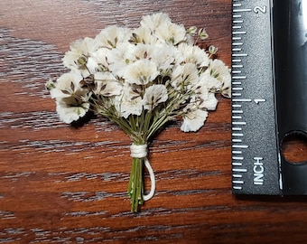 Best Flowers for Wedding Invitations, Pressed Baby's Breath, Wax Seal, Gypsophila