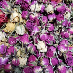Dried Spray Rose Heads