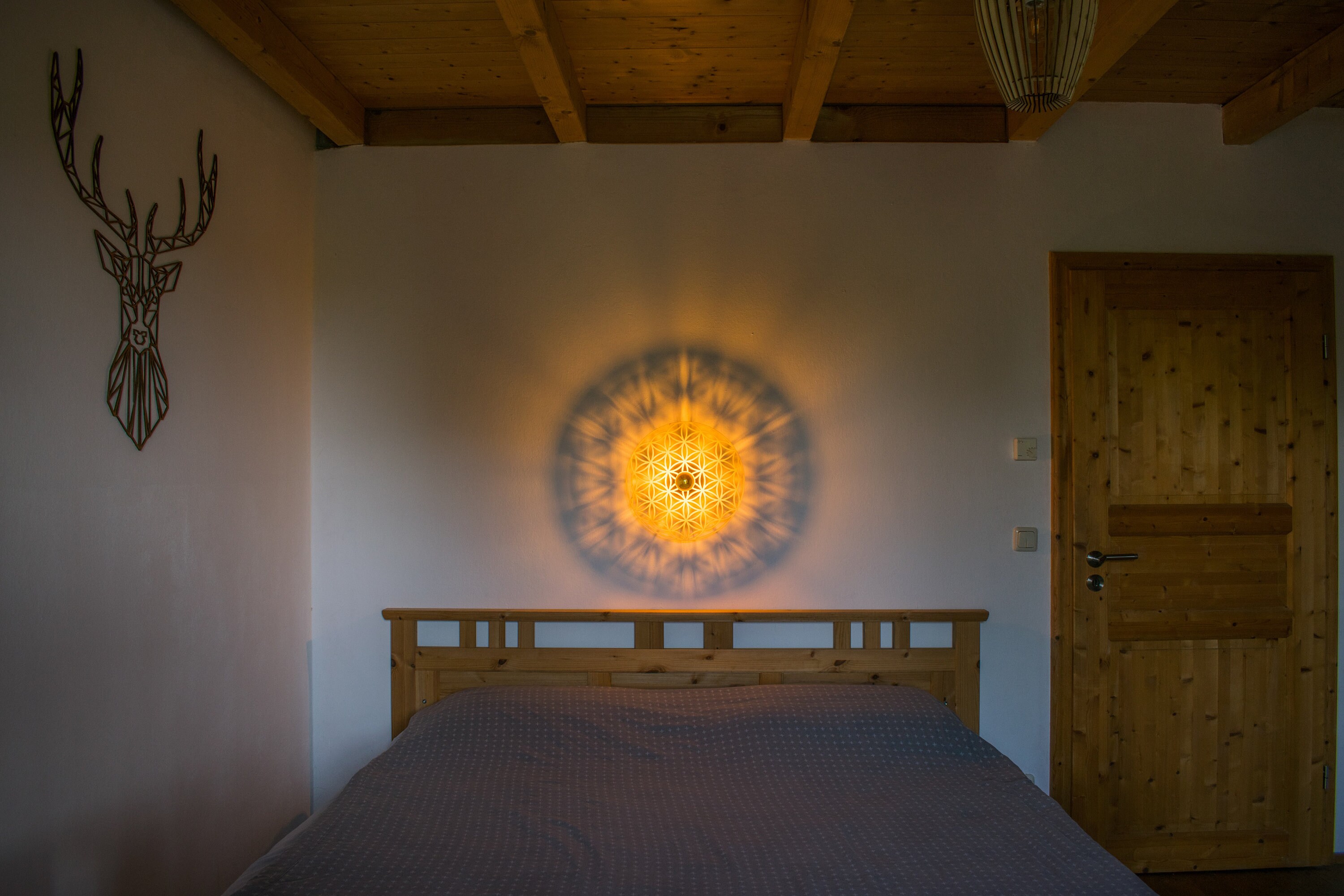 Wand Deckenlampe Blume Des Lebens Mit Fassung Und - Etsy