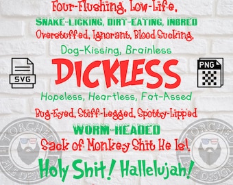 Navidad Rant, Griswold Rant, Vacaciones de Navidad, SVG, PNG, CNC, Láser, Cortador de Vinilo, Silueta, Cricut, Calcomanía, Pegatina, Archivo de Camiseta,