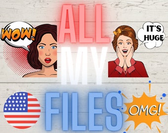 Todos mis archivos!! OMG Mira esos archivos, ¡son tan grandes! ¡Más de 2500 archivos! ¡Muchos no listados!