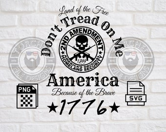 ¡No me pises, segundo archivo de enmienda! SVG, PNG, CNC, láser, cortador de vinilo, silueta, Cricut, calcomanía, pegatina, archivo de camiseta.