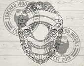 High Detail Blank Police Badge! SVG, PNG, CNC, Laser, Vinyl Cutter, Silhouette, Cricut, Decal, Sticker, T-Shirt File!
