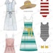 Paper Doll Printable PDF Clothes Summer Beach / Kids Toys / - Etsy ...