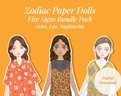 Paper Doll Printable PDF / Little Fashionista / Coloring Pages - Etsy