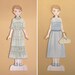 Paper Doll Printable Spring Easter PDF / Craft Kit / Instant Download / Kid Craft / Fashion Doll ...