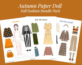 Paper Doll Printable PDF Lisette / Kids Toys / Craft Kit / - Etsy Singapore