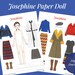 Paper Doll Printable Girl Modern Art Fall City Style PDF / - Etsy