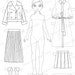 Paper Doll Printable Girl Modern Art Fall City Style PDF / - Etsy