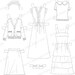 Paper Doll Printable PDF Clothes Spring Garden / Instant Download / Kid ...