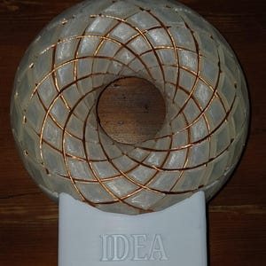 XL Rodin Coil 16cm | Torus Vortex Scalar Wave | Copper PEMF Coil | Sacred Geometry | Schumann | Meditation