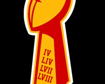 Lombardi Trophy - Chiefs Super Bowl Wins - Kansas City Chiefs