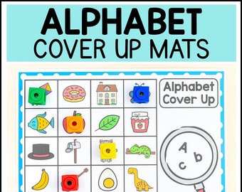 Alphabet Cover Up Mats