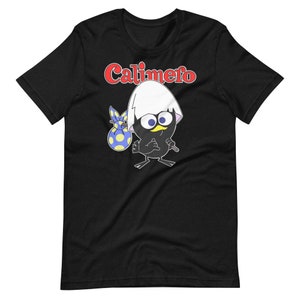 80er Retro Vintage Cartoon Deutsche Kinder Serie Calimero Unisex T-Shirt
