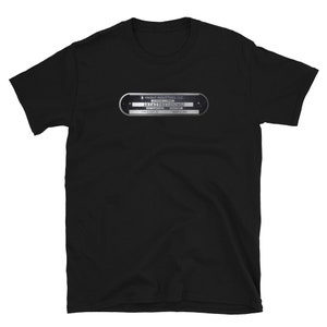 Knight Rider K.I.T.T. ID Plate T-Shirt: 80s Retro TV Show