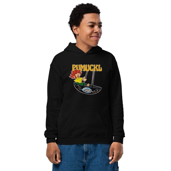 Cartoon print fashion swing hoodie deals