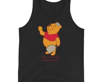 Pickleball - Pooh Muscle Tank Top