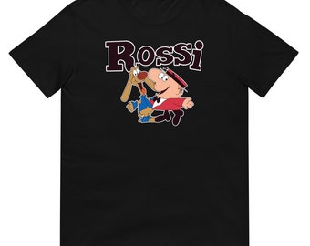 Signor Rossi Programa de televisión alemán Kinder Serie 80s Camiseta unisex de manga corta