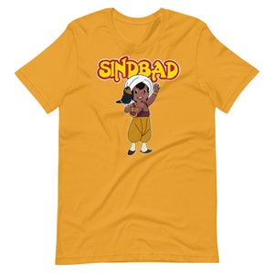 80s vintage retro programa de televisión alemán 80er Deutsche Kinder Serie Sindbad camiseta