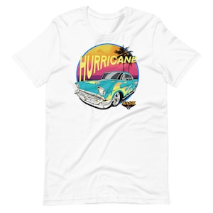 Jaren 80 retro vintage kids cartoon MASK Hurricane Unisex t-shirt