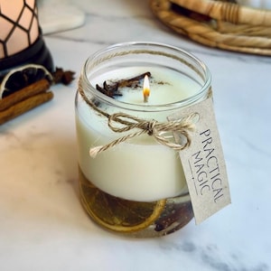 Practical Magic Simmer Pot Candle: Fall Cleansing with Citrus & Spices