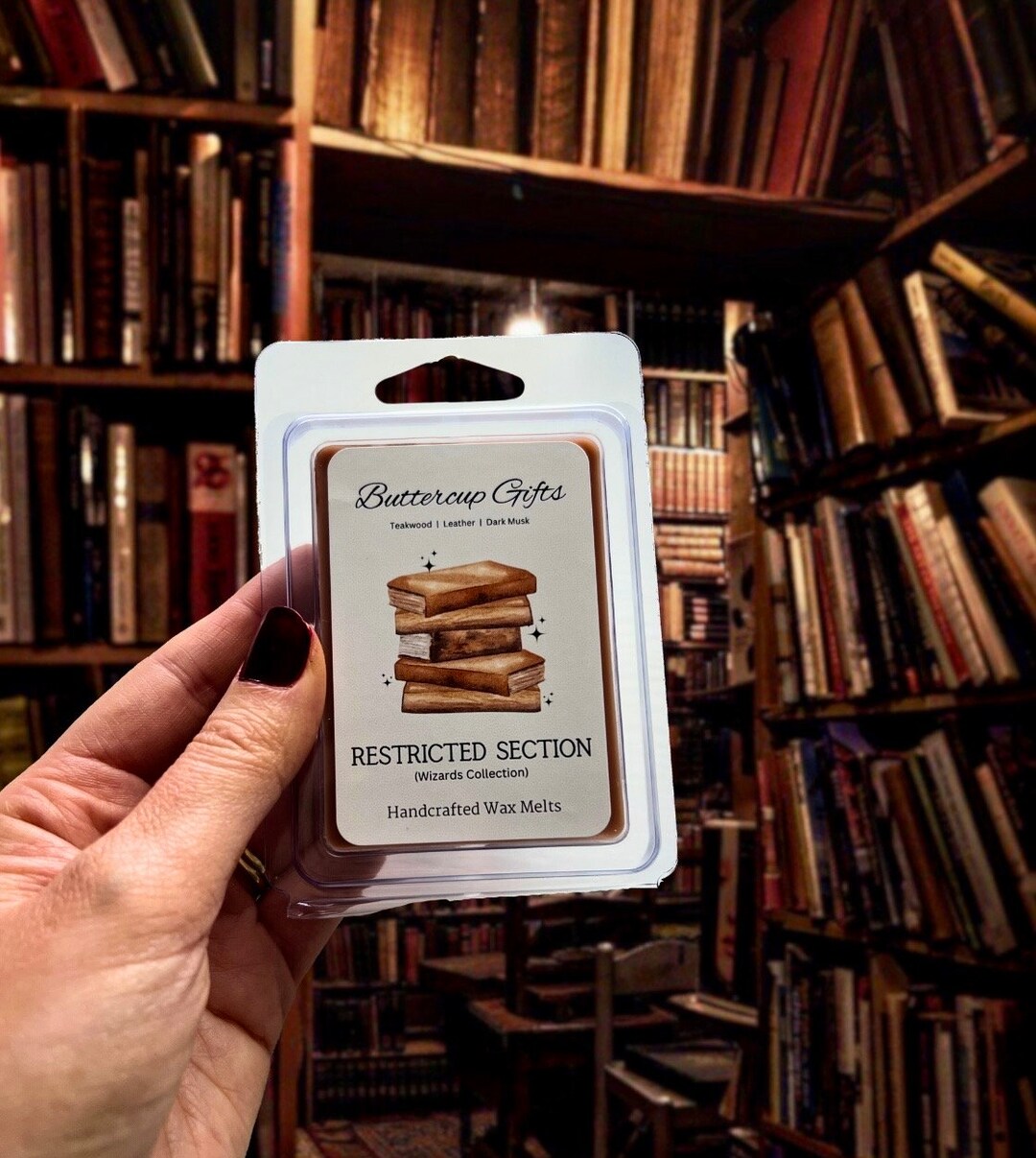 Hogwartss Restricted Section Harry Potter Wax Melts Wizards - Etsy