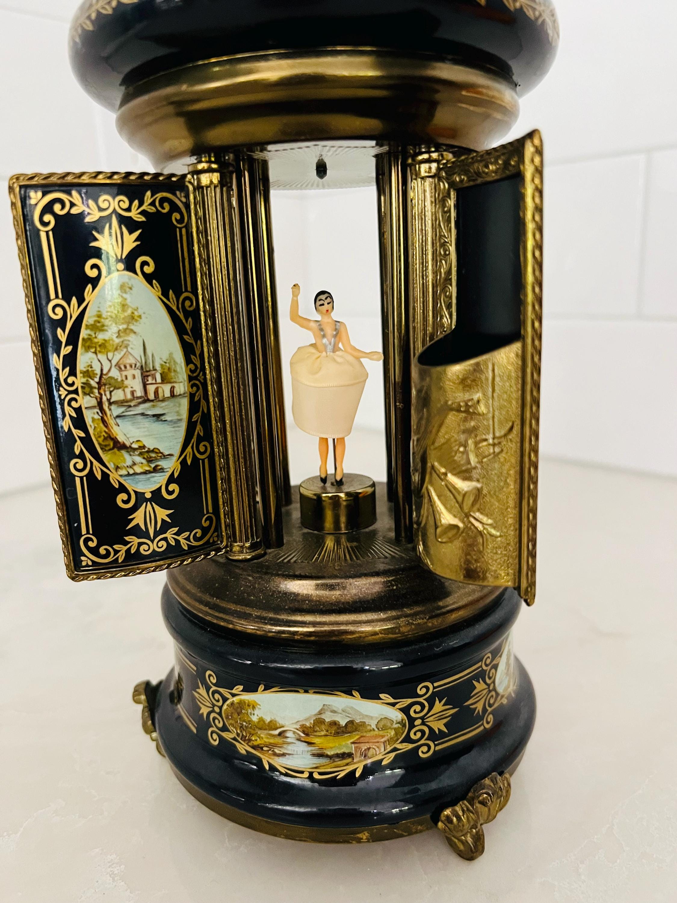 Reuge Music オルゴール Edelweiss 6007 REUGE MUSIC オルゴール 象嵌