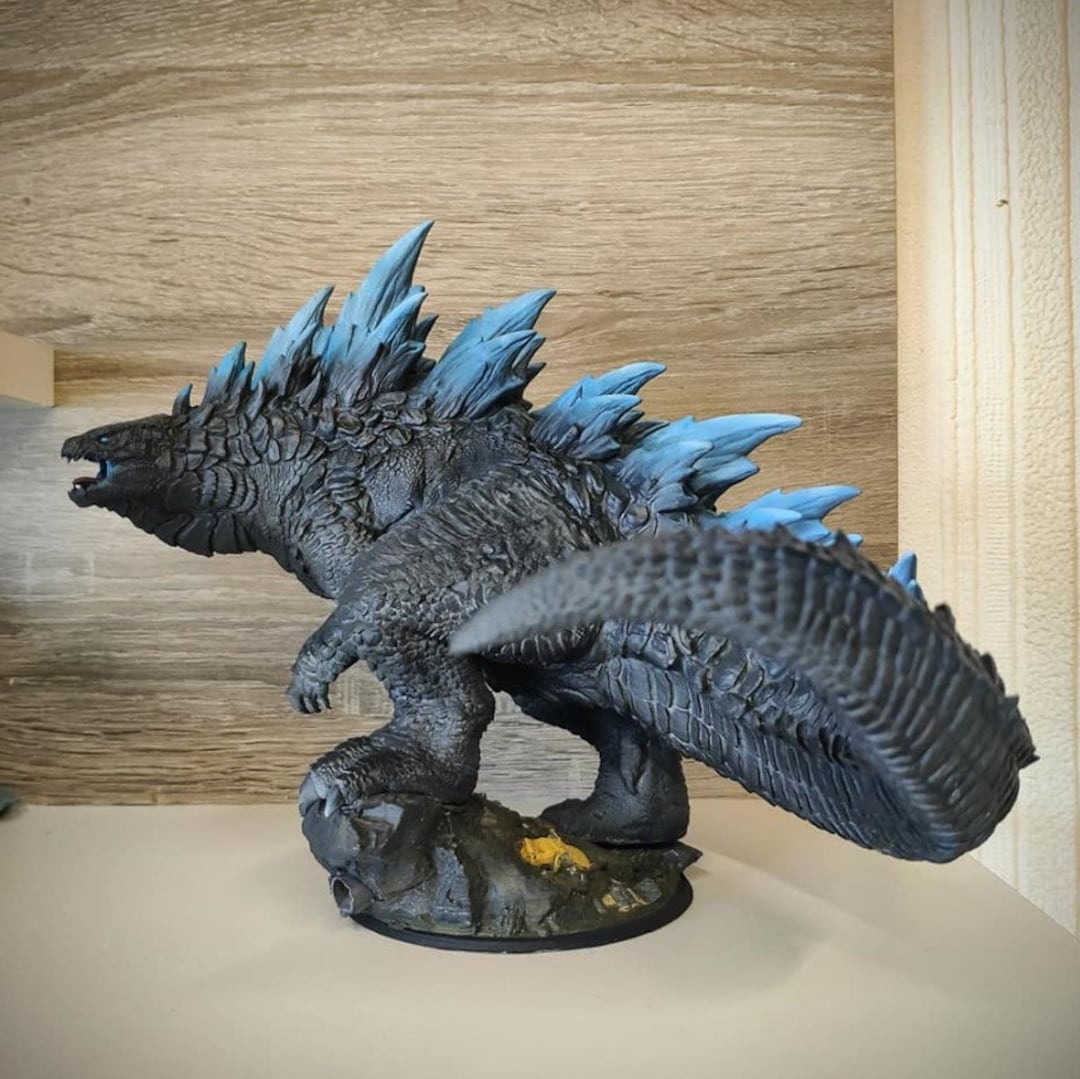 Godzilla miniature Lord of the Print DnD miniatures RPG -  Portugal