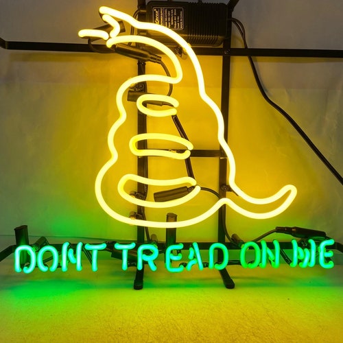 Don't Tread on Me Metal Wall Art Garage Decor Man Cave | Etsy