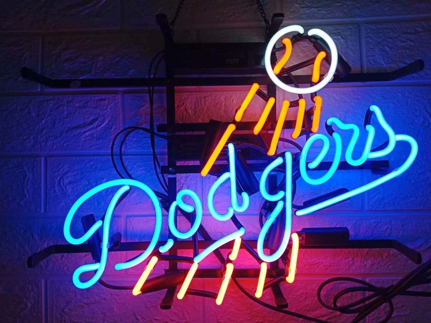 Neon LA Dodgers Sign | Etsy