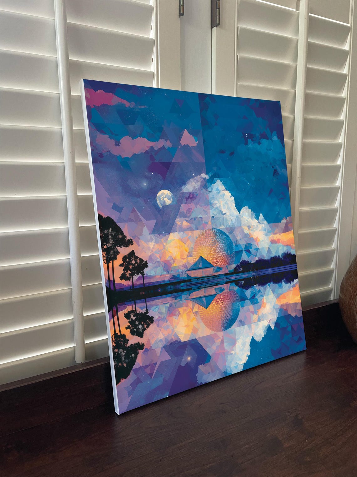 Abstract Boho Style Theme Park Art Inspired by the Disney Theme Parks ...