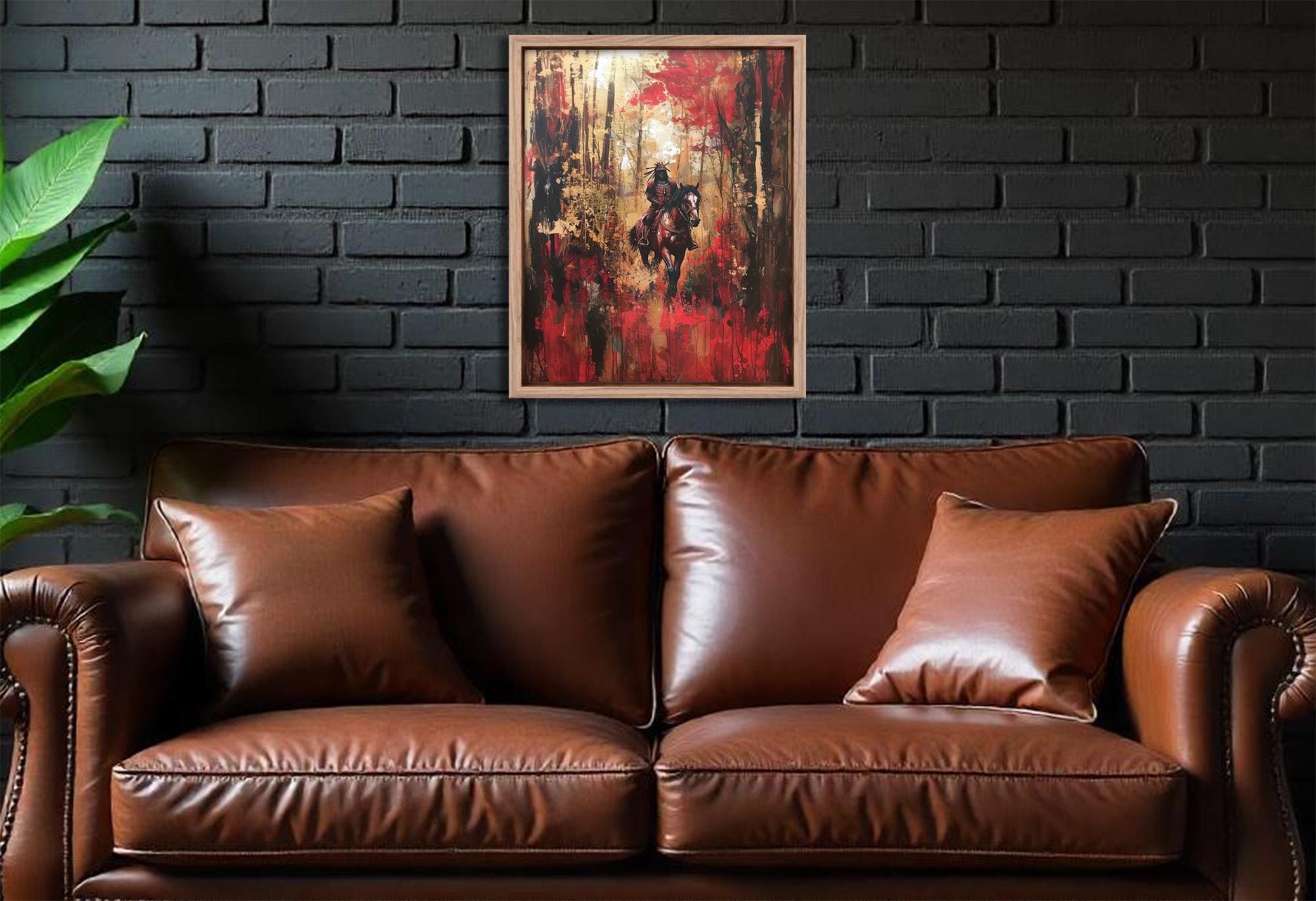 Florida Seminole Horse Art Print, Abstract Canvas, Modern Wall Decor - Etsy
