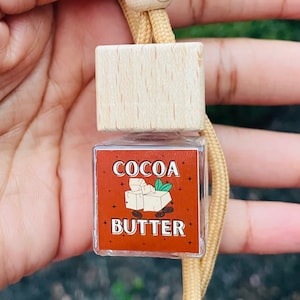 Cocoa Butter Car Diffuser Gift For Car Car Freshies Hanging Car Air Fresheners Car Accessories Car Scents Car Charm Car Decor Gift For Wife