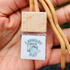 Laundry Day Car Diffuser Gift For Car Car Freshies Hanging Car Air Fresheners Car Accessories Car Scents Car Charm Car Decor