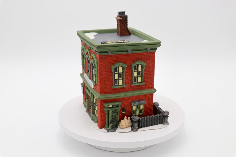 Department 56 woodbridge Post Office New England Village Series Etsy
