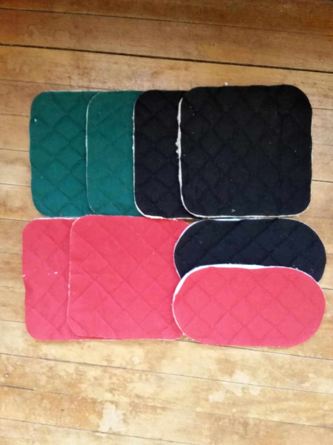 DIY Fabric Pot Holder Kit Make Your Own Set of 8 Quilted Pot Etsy